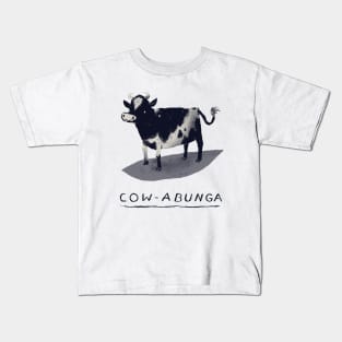 cow-abunga Kids T-Shirt